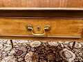 Klassiek Engelse Chesterfield schrijftafel bureau