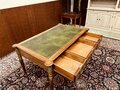 Klassiek Engelse Chesterfield schrijftafel bureau