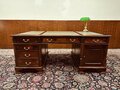 Klassiek Engels Chesterfield bureau partnerdesk