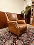 Vintage Fauteuil Schaapsleder