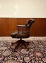 Engels Chesterfield Bureaustoel Captain Chair 