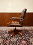 Klassiek Engels Chesterfield Bureaustoel President Chair 