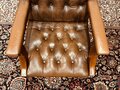 Klassiek Engels Chesterfield Bureaustoel President Chair 