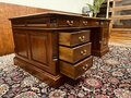 Klassiek Engels Chesterfield bureau partnerdesk